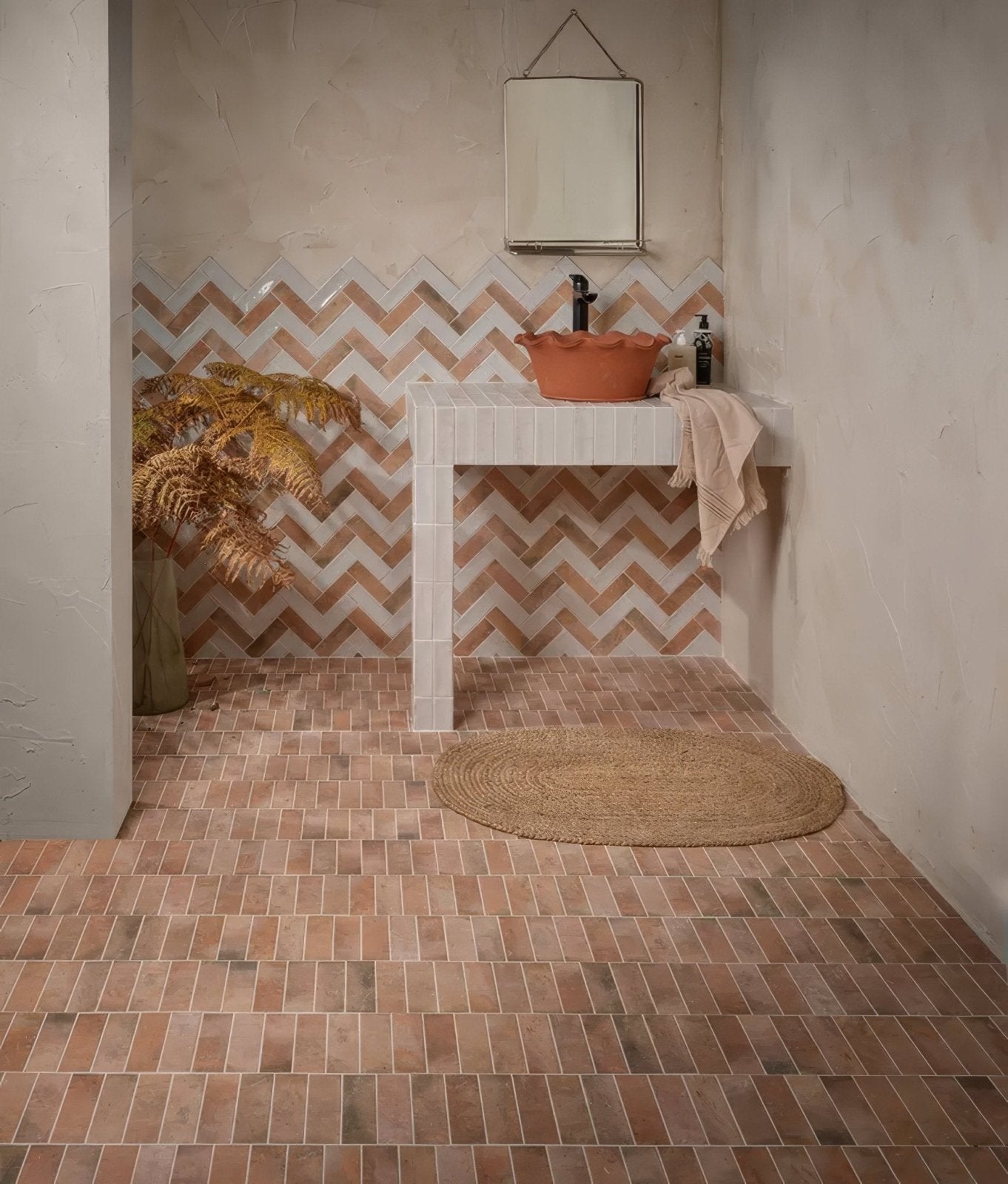 Petite Porcelain Matt Cotto Dark