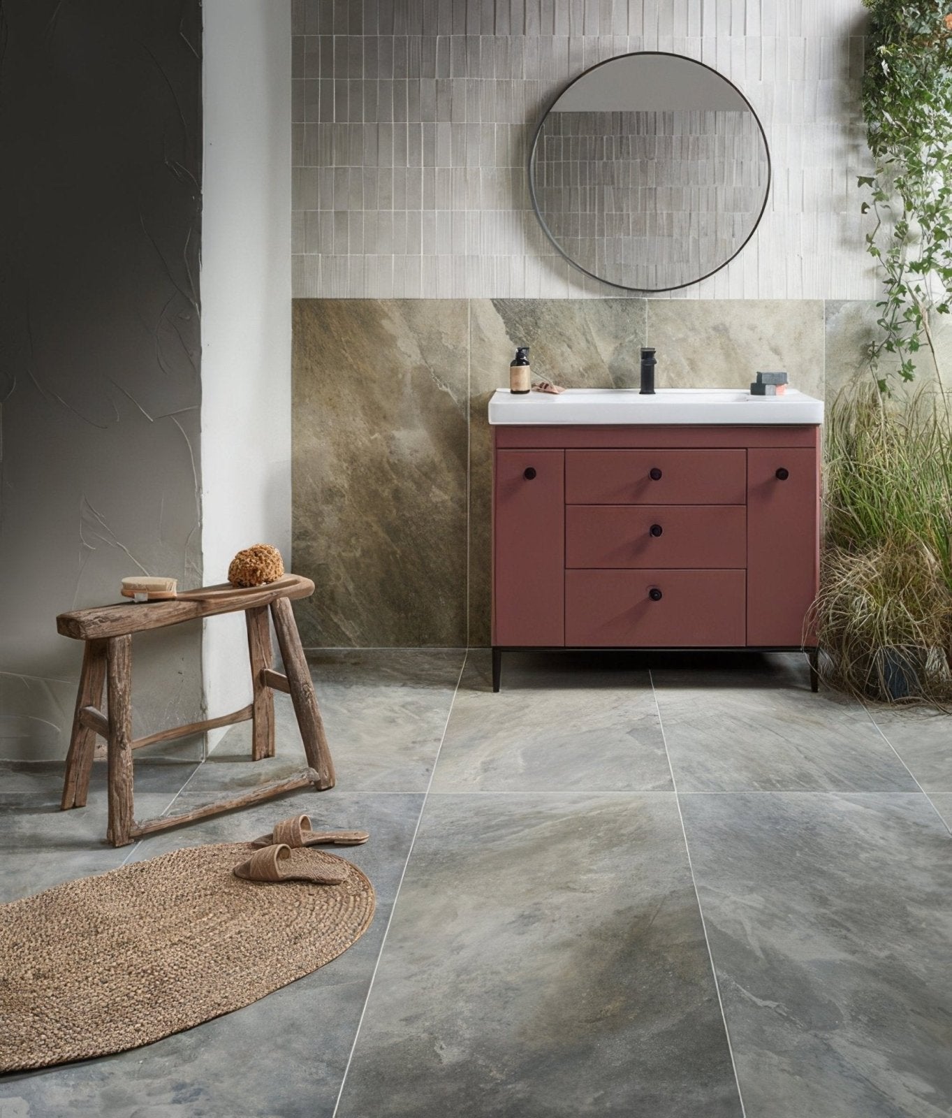 Petite Porcelain Matt Cotto Light