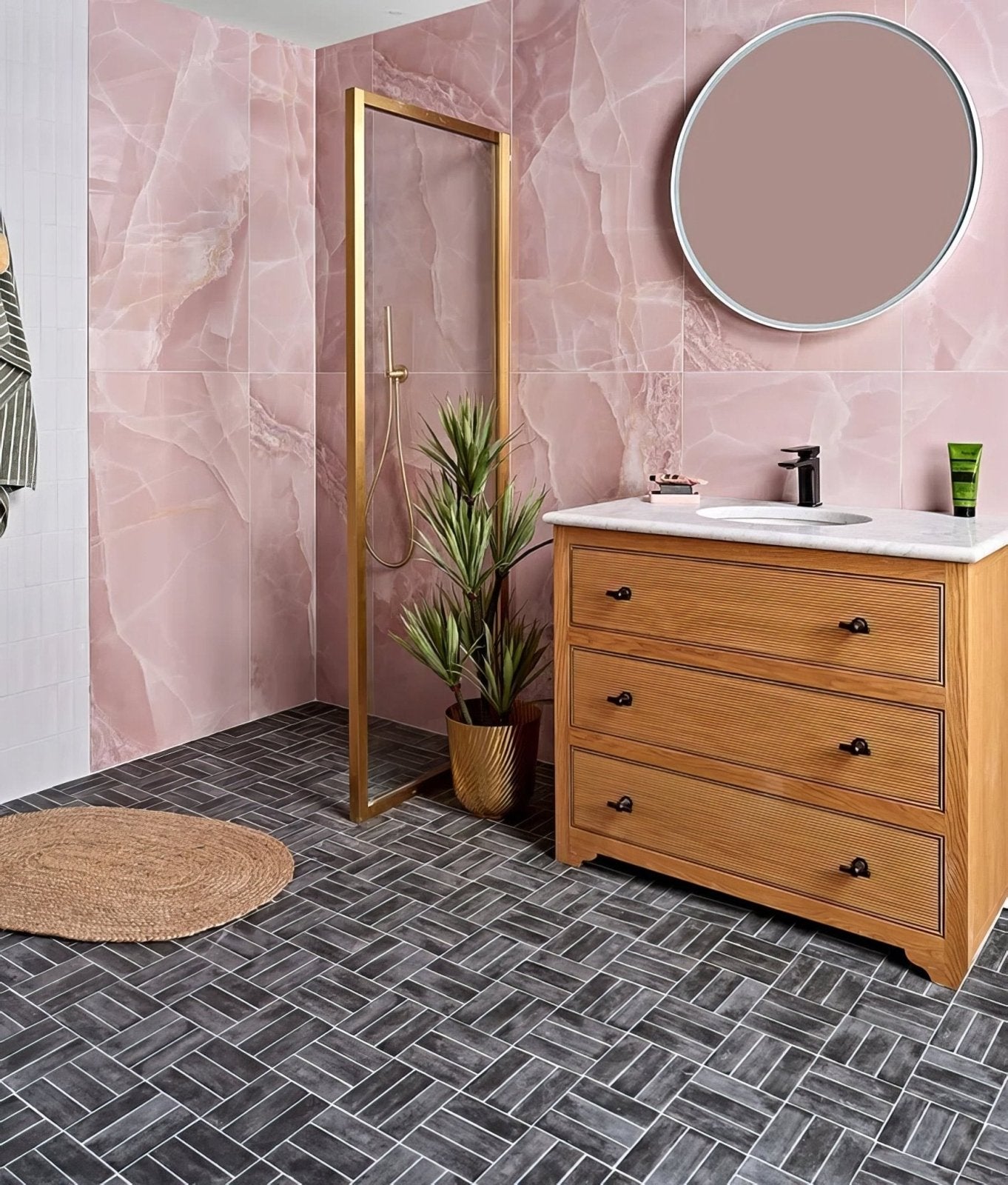 Petite Porcelain Matt Graphite