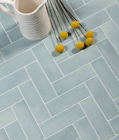 Petite Porcelain Matt Sky