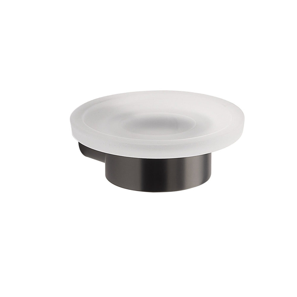 Pirenei Soap Dish in Gunmetal - Origins Living