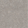 Gray concrete tile piazza grey 60 x 60cm with speckled texture and subtle tone variations for flooring use