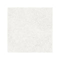 Piazza white 60 x 60cm white textured tile with subtle gray speckles for flooring and wall applications