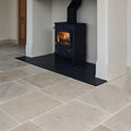 Pimlico Limestone Tumbled Finish – limestone tile pattern detail