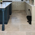 Pimlico Limestone Tumbled Finish as a wall tile