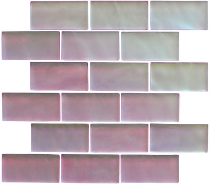 Pink Frost Mosaic Radiance