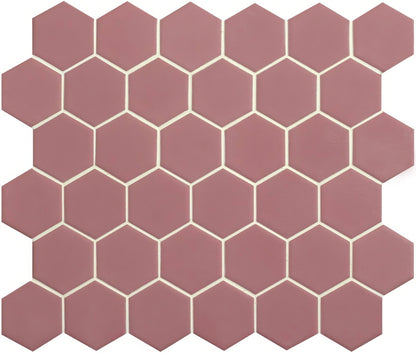 Pink Hexagon Slip Resistant