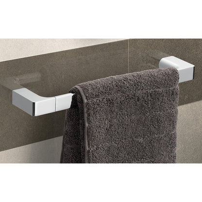 Pirenei Towel Rail 45cm in Chrome - Origins Living, view 3