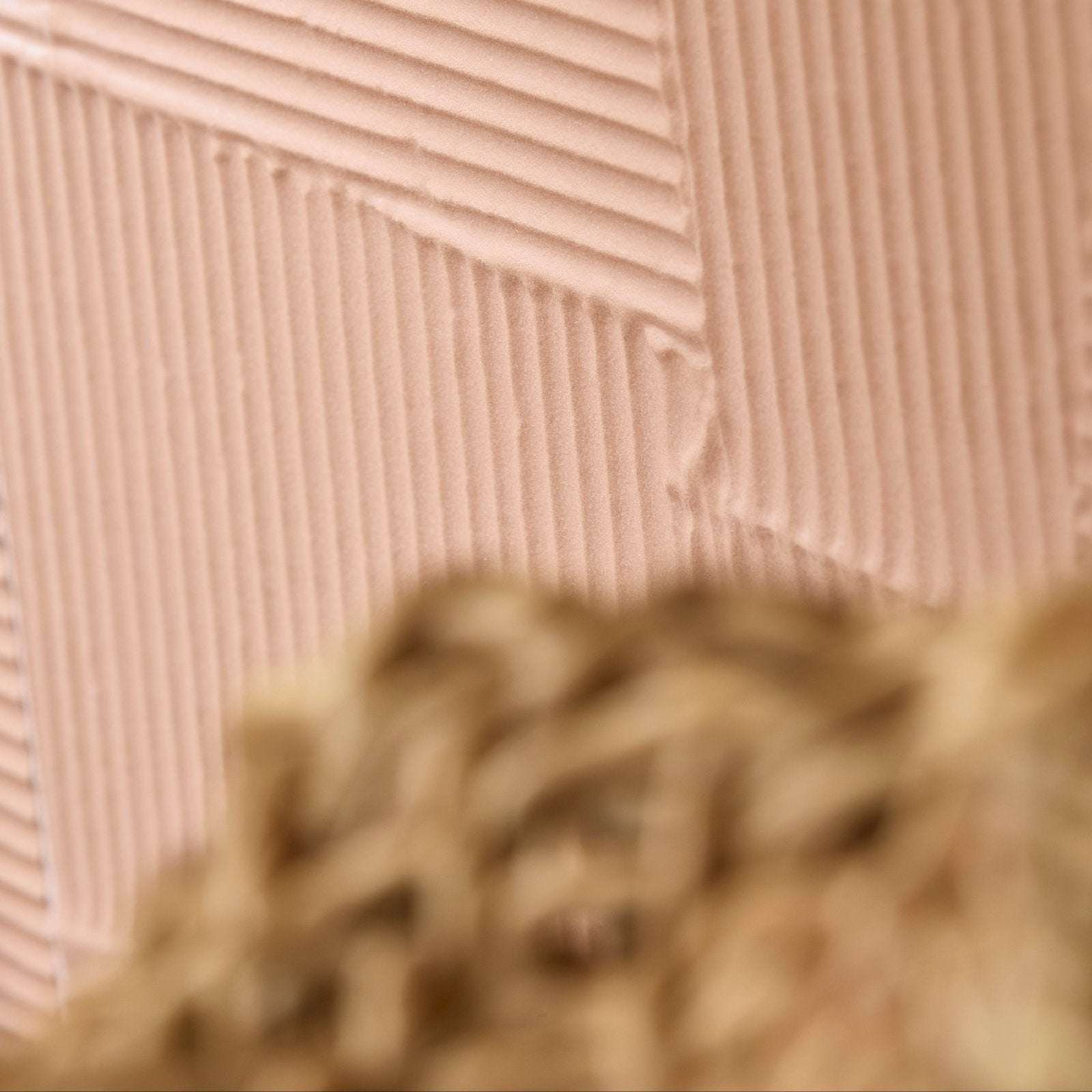 Plastercraft Calco Porcelain Cipria Textured beige ridged porcelain tile