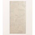 Plastercraft Calco Porcelain Sabbia Textured beige geometric textured wall tile