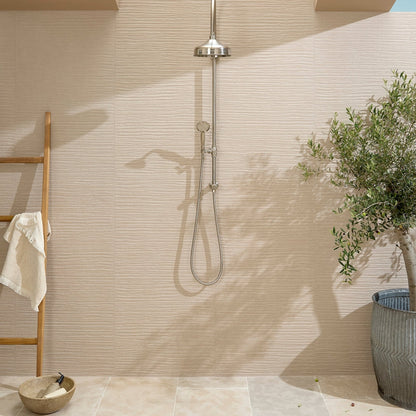 Plastercraft Linea Mano Porcelain Mink Textured