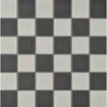 Porcelain Square White & Black shown as flooring