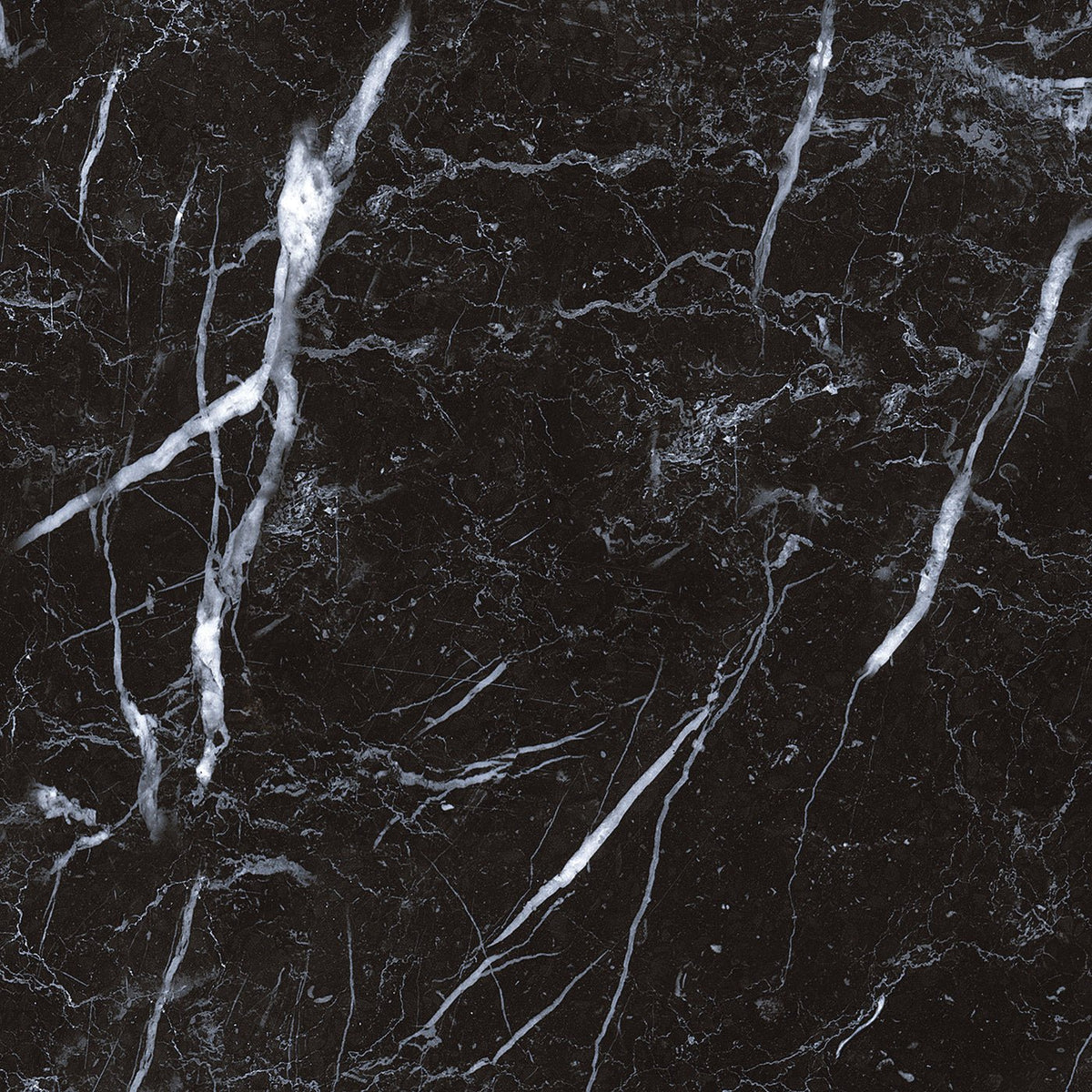 Butler porcelain marquina black marble surface with striking white veining ideal for luxury flooring and countertops