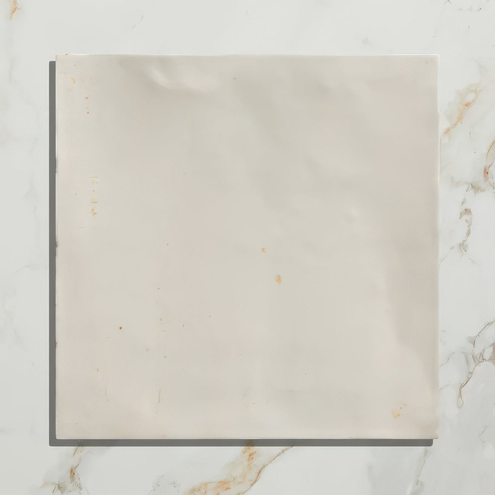Hammam Ceramic White Wall Tile 12.5x12.5cm – detail view 6