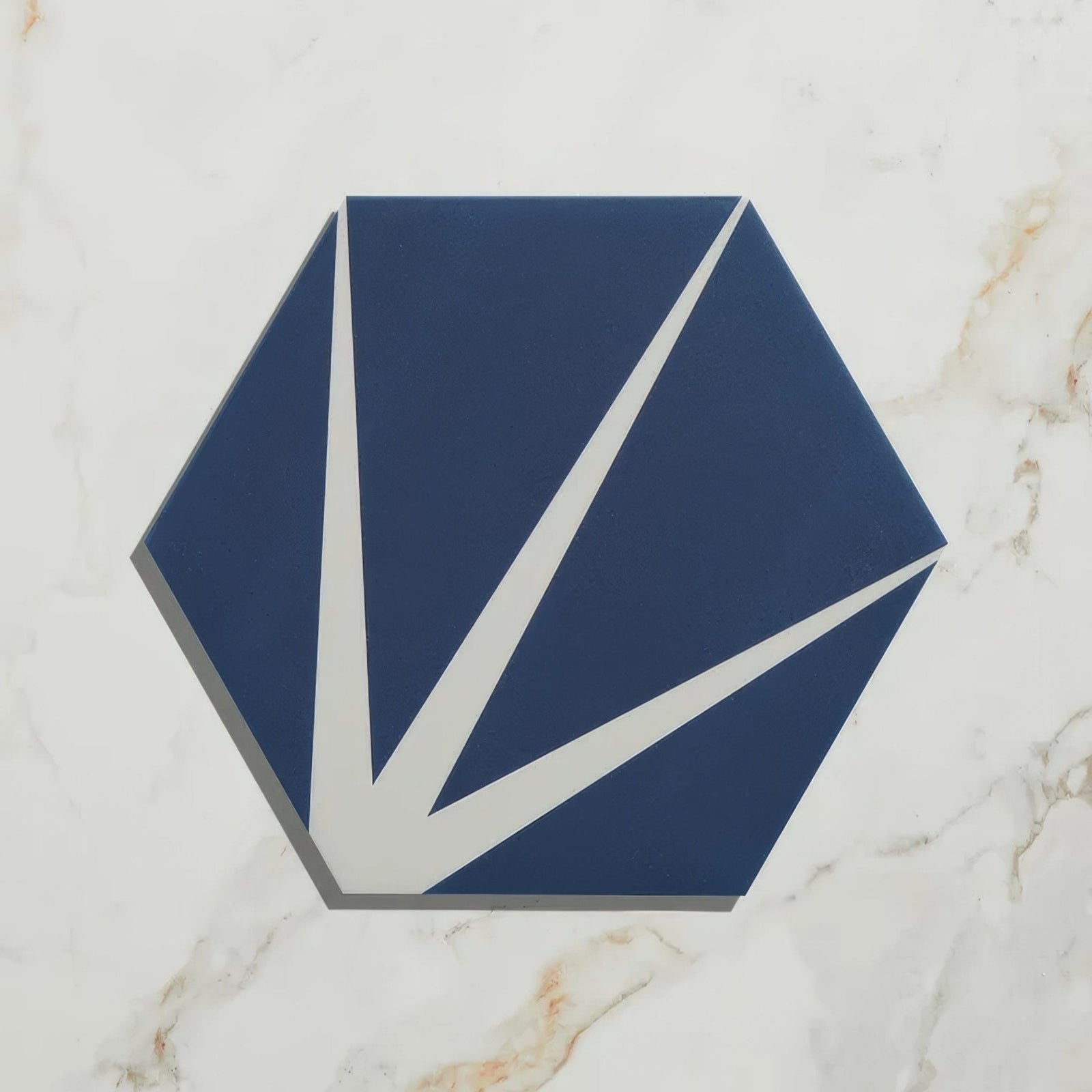 Lily Pad Porcelain Admiral Wall & Floor Tile 23x20cm – detail view 4