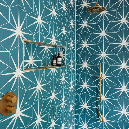 Portare Lily Pad Porcelain Peacock