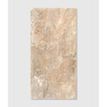Beige and cream marble-effect rectangular porcelain tile with subtle veining lombok porcelain sand design
