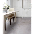 Manhattan porcelain matt gray marble-effect floor tiles with subtle veining and a matt finish