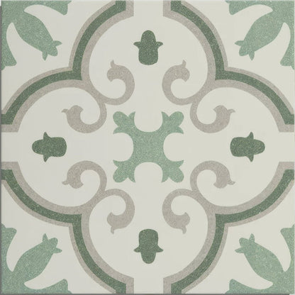 Portare Moroccan Impressions Porcelain Amina Green