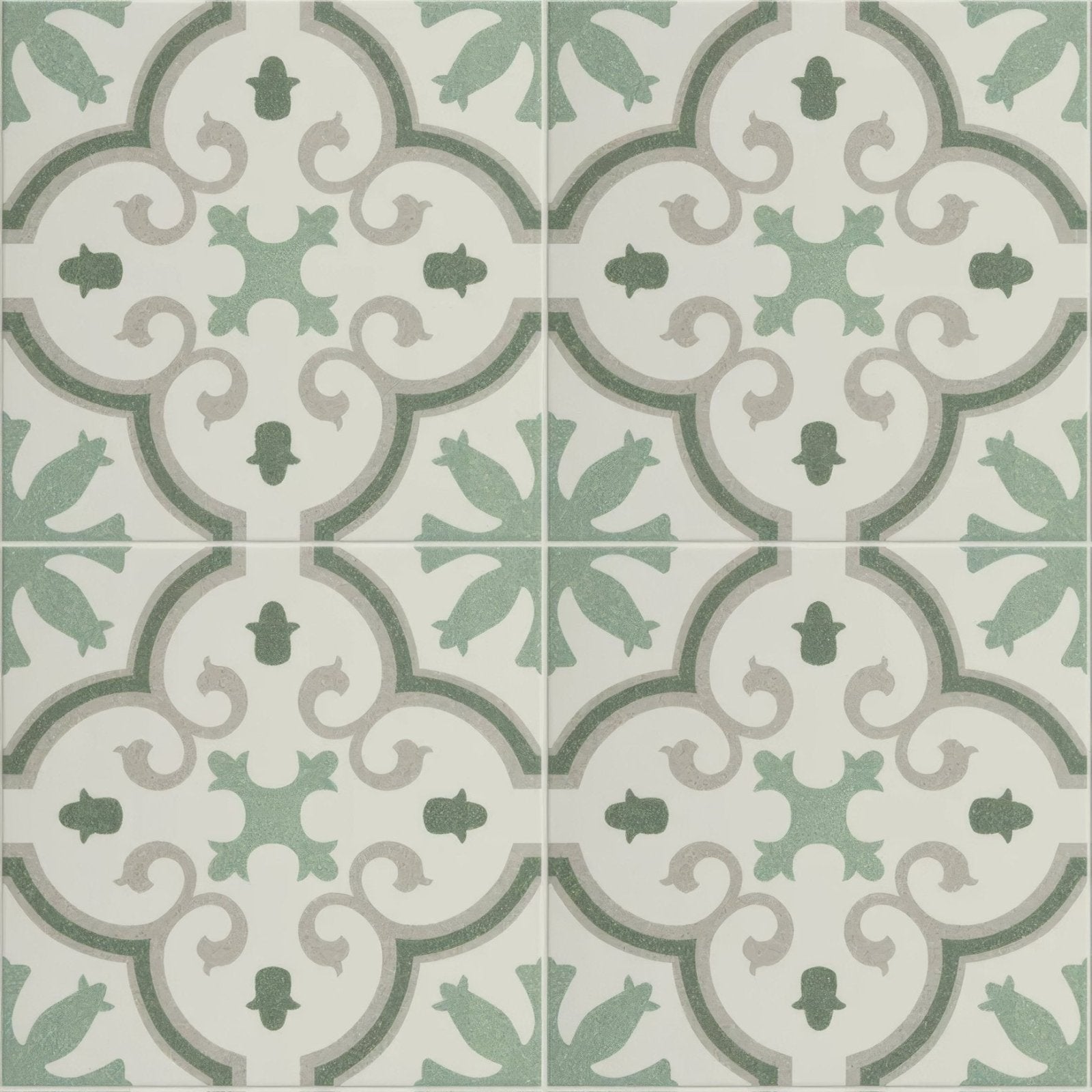 Portare Moroccan Impressions Porcelain Amina Green