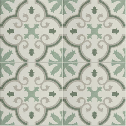 Portare Moroccan Impressions Porcelain Amina Green