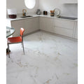 Muscat Porcelain 59.5 x 59.5cm shown as flooring