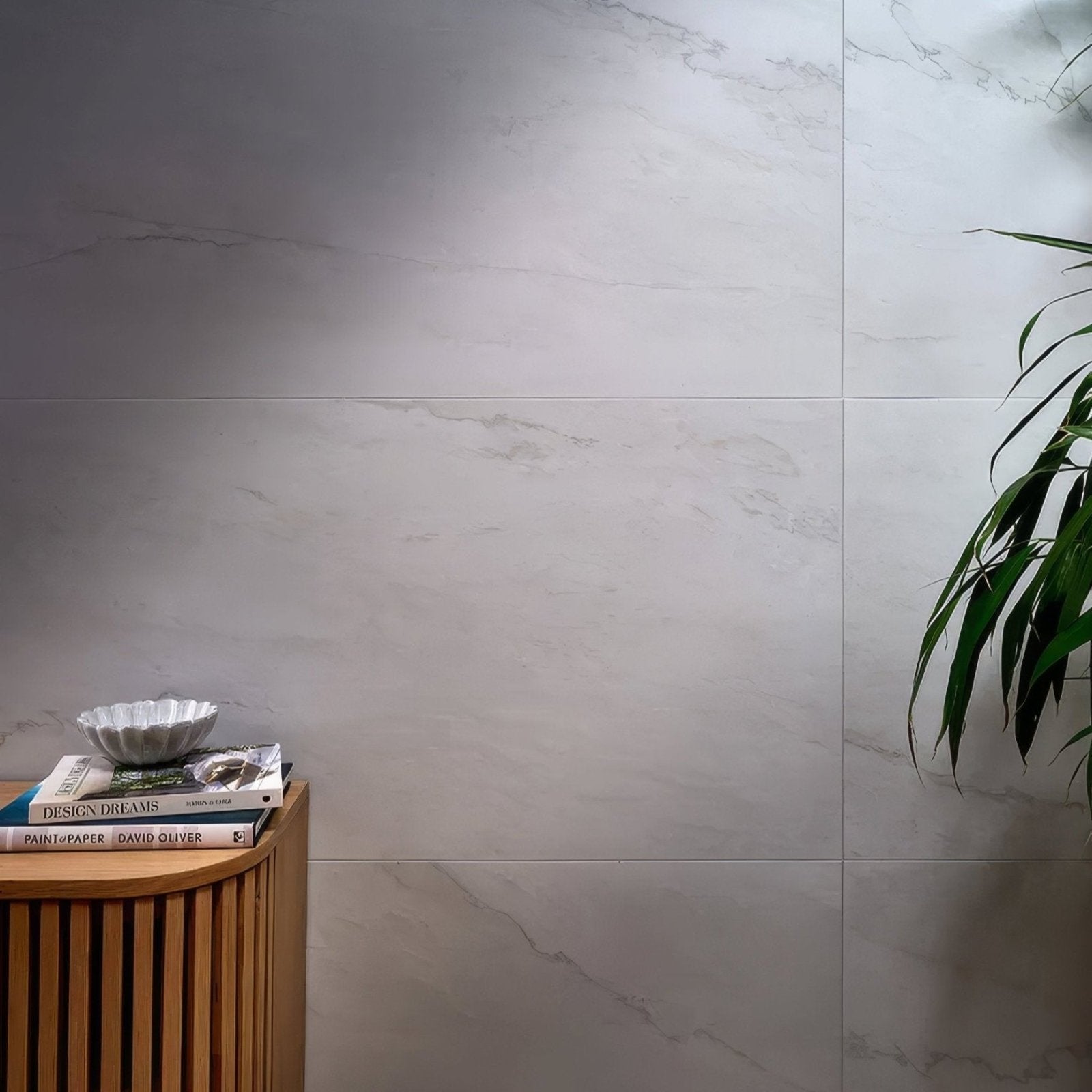 Portare Mystery White Porcelain Matt 59.5 x 59.5cm