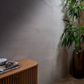 Light gray marble-effect Mystery White porcelain matt wall tiles with subtle veining 59.5 x 59.5cm