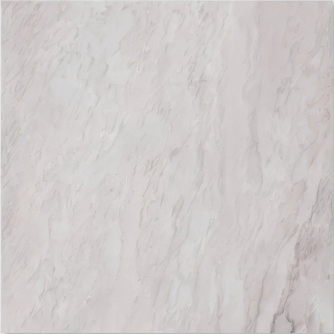 White marble tile mystery white porcelain matt 59.5 x 59.5cm with subtle gray veining and matte finish