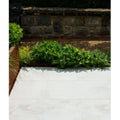 Southdown porcelain paving textured white marble effect floor tiles with subtle gray veining for outdoor use