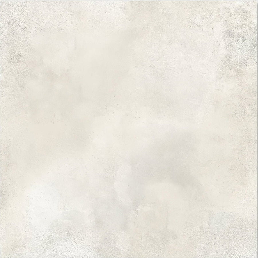Off-white textured Southdown porcelain satin tile 60 x 60cm with subtle gray veining for elegant flooring