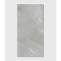 Treviso porcelain matt gray marble-effect rectangular tile 59.5 x 120cm with subtle veining and glossy finish