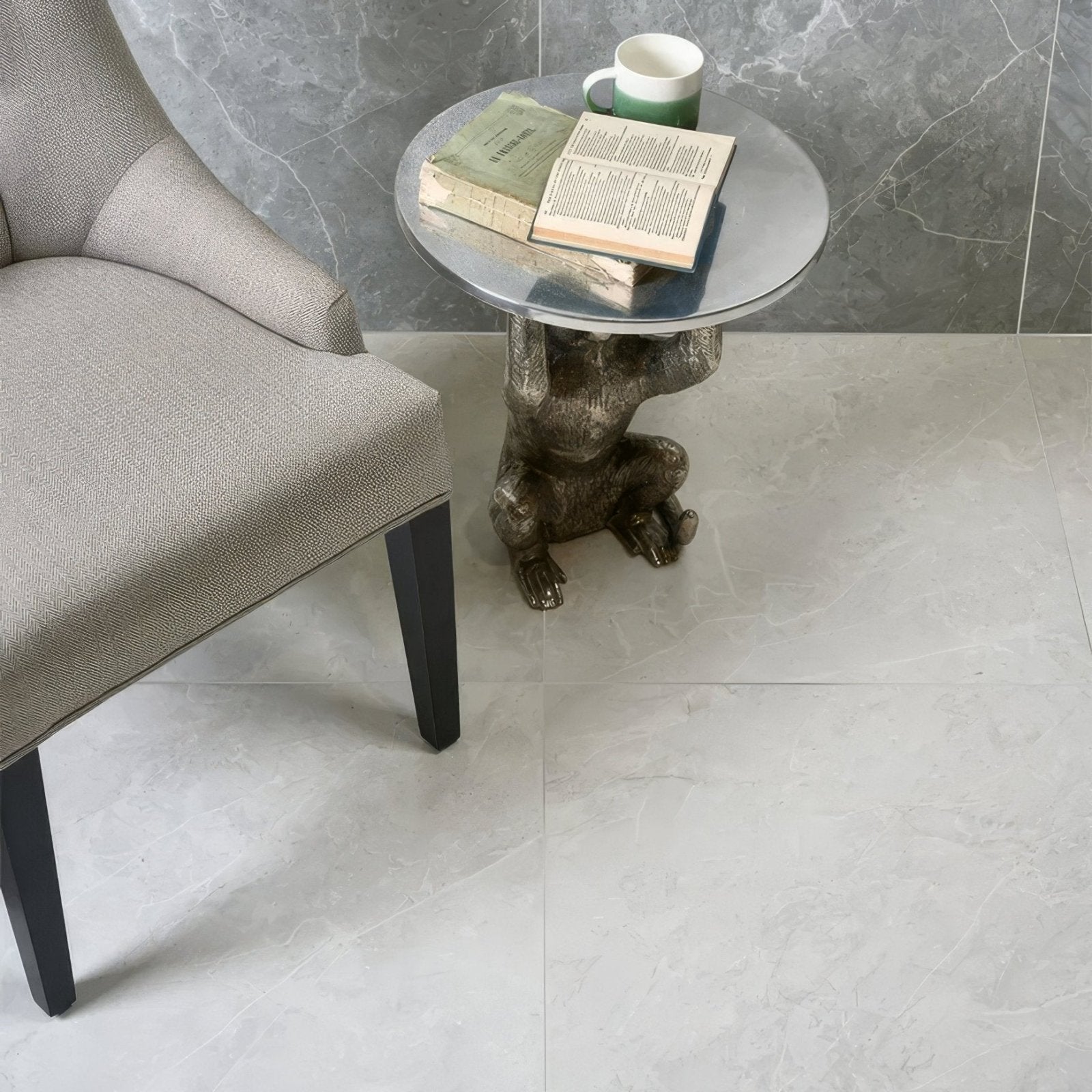 Portare Tribeca Porcelain Blanco 60 x 60cm