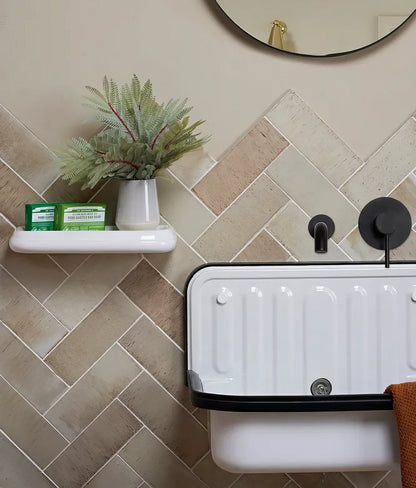 Pottery Porcelain Oatmeal Brick