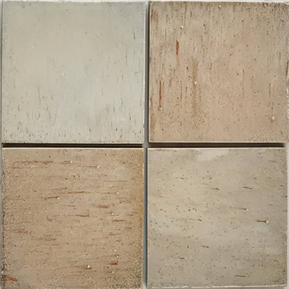 Pottery Porcelain Oatmeal Square