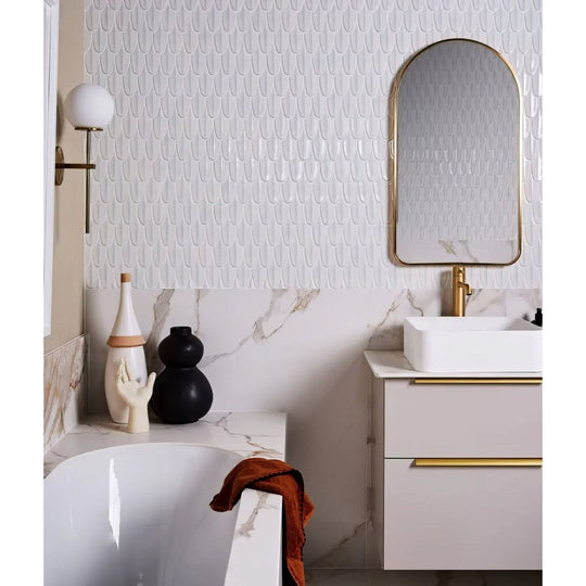Preen Porcelain Mosaic White - alternate view
