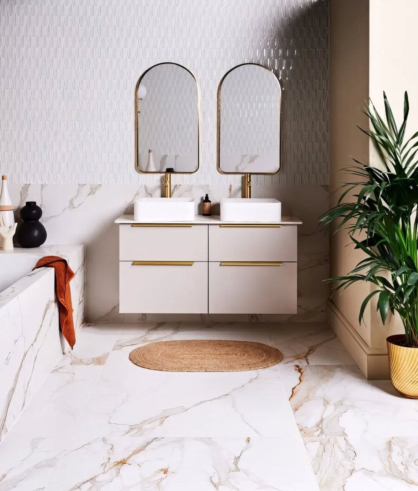 Preen Porcelain Mosaic White