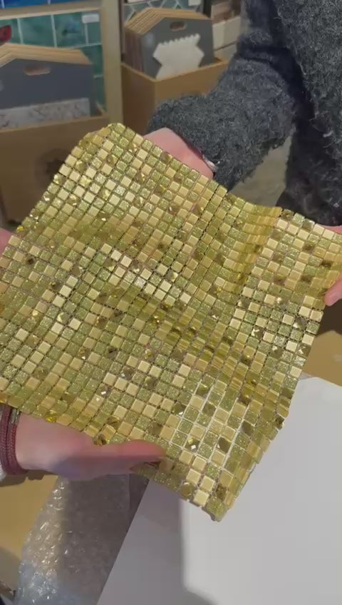 Svarna Sparkling Mosaic Sheet