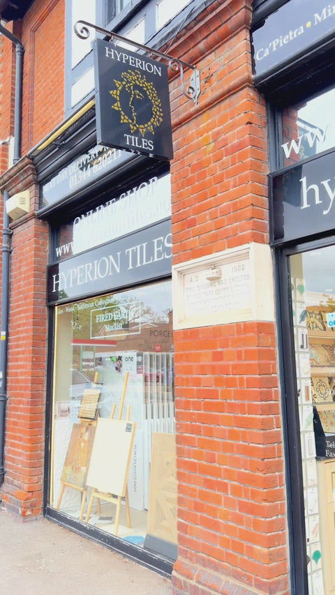 A look inside the Hyperion Tiles showroom in Ascot