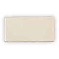 Cream-colored ceramic Provence Toulon rectangle tile with subtle texture and rustic uneven edges for flooring or walls