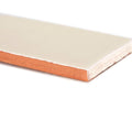 Cream-colored ceramic Provence Toulon rectangle tile with visible terracotta edge for flooring or walls