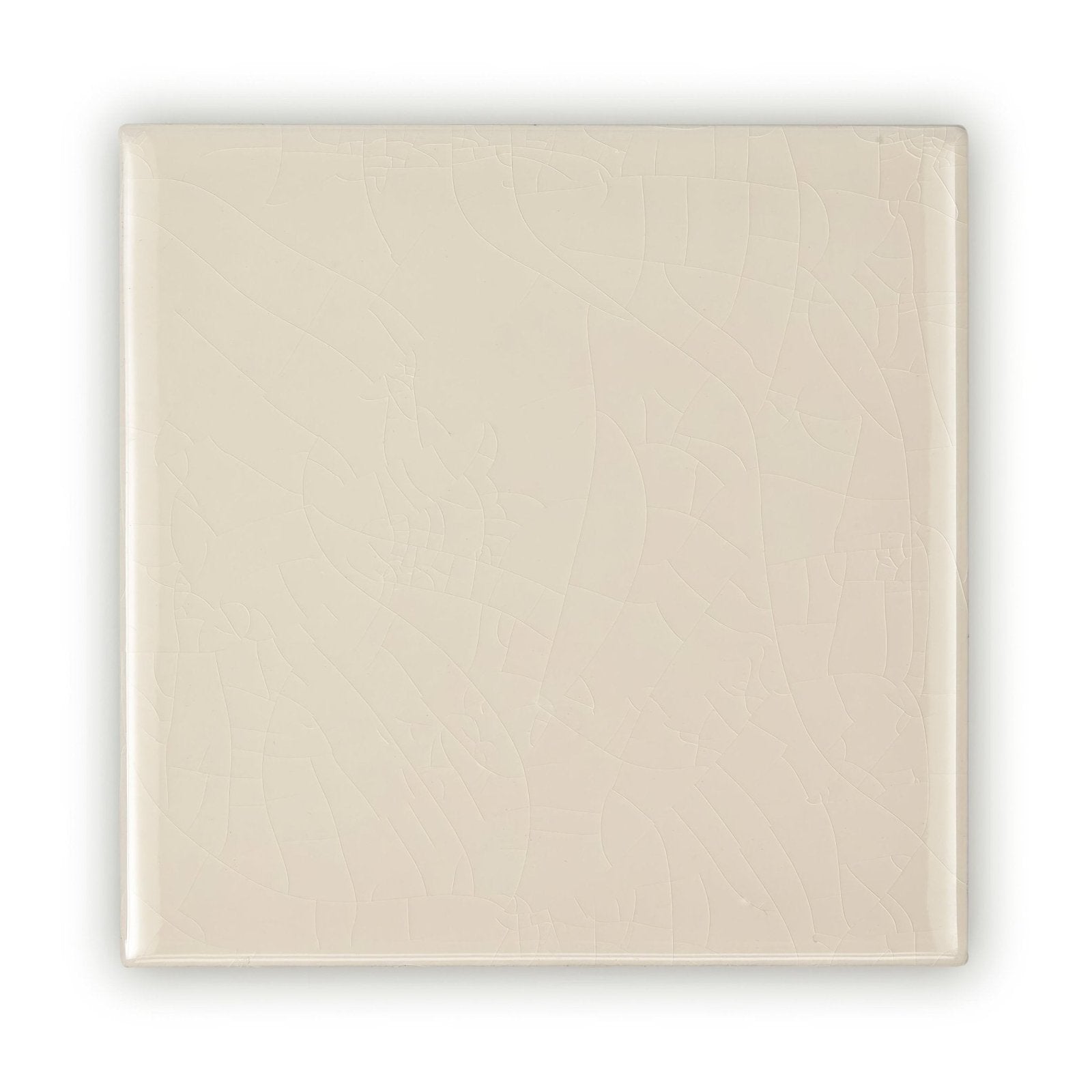 Cream-colored square ceramic tile with subtle textured surface from provence toulon square collection
