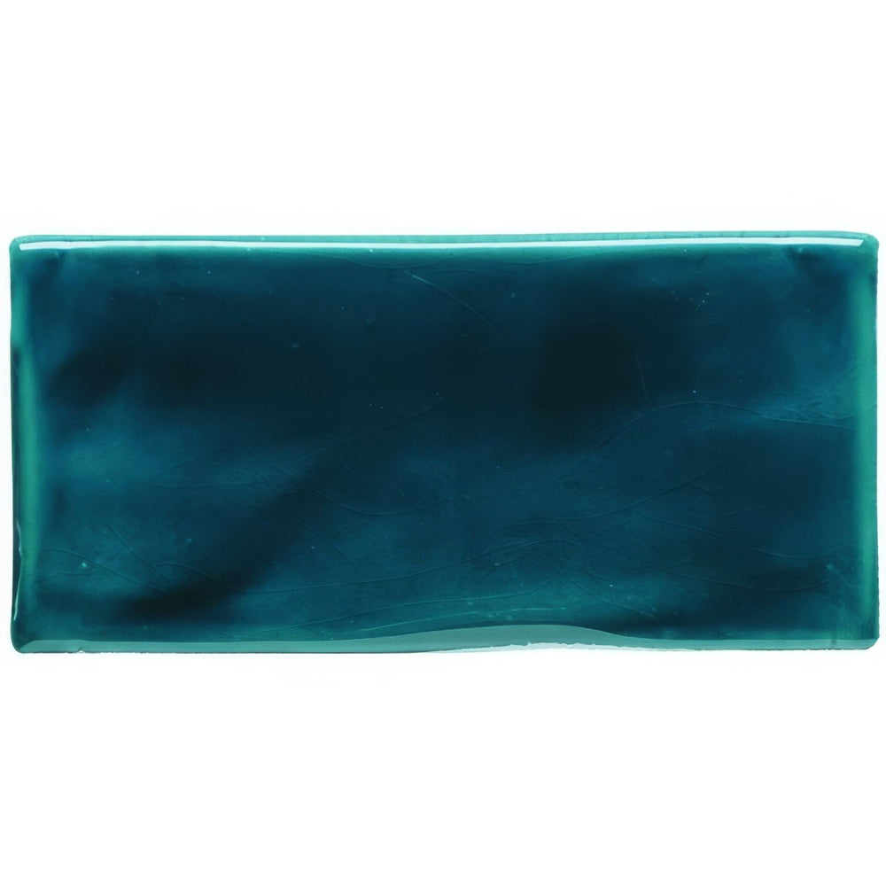 Prussian Blue Half Tile