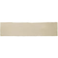 Beige rectangular ceramic pumice large brick tile with a glossy finish for wall and floor use