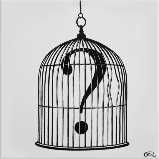 Rory Dobner ? – Question Mark Alphabet Tile - Ceramic