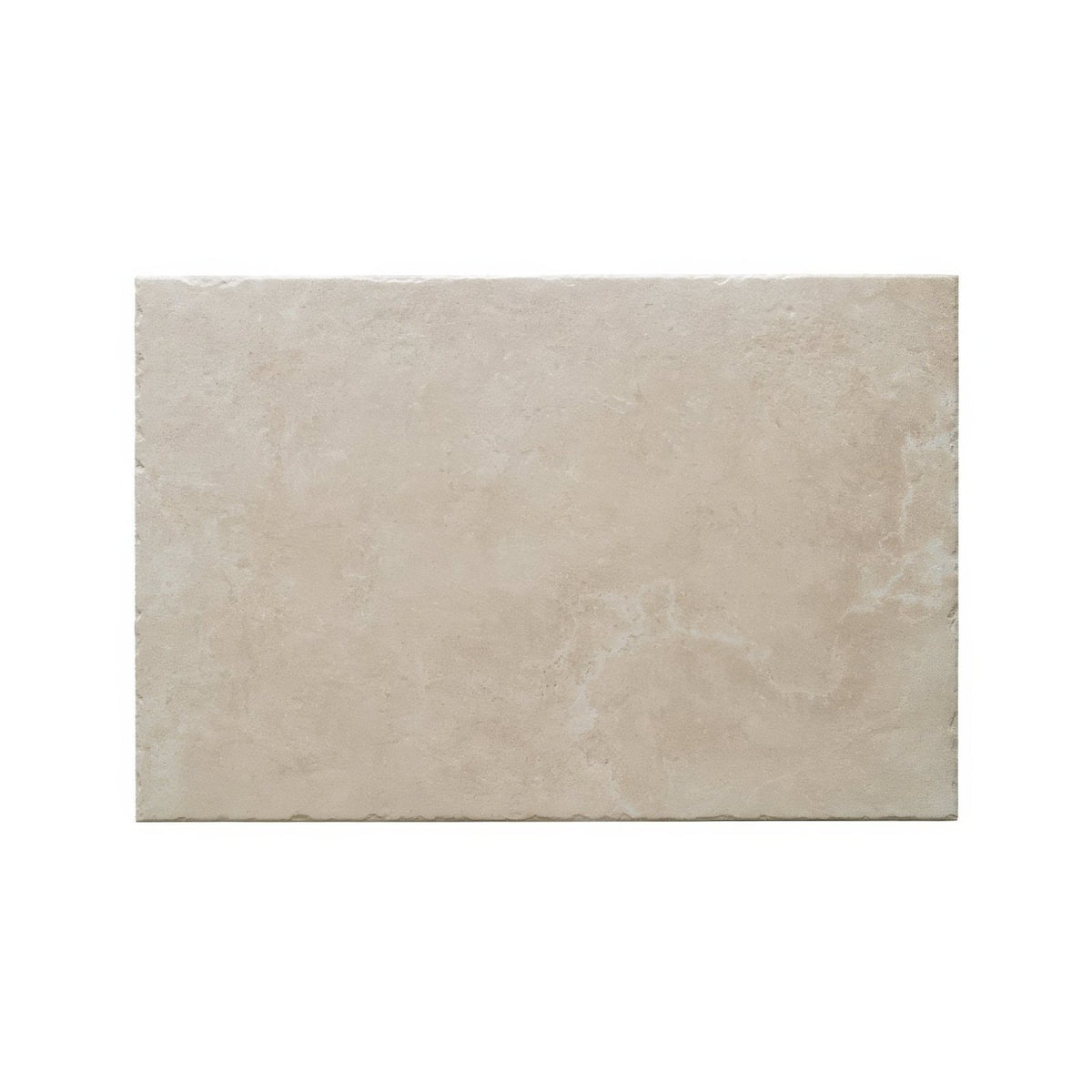 Beige rectangular tile quintili sand 60 x 90cm with subtle textured surface resembling natural stone