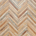 Ramsbury multi terracotta effect tiles featuring terracotta toned herringbone pattern with a rustic textured finish