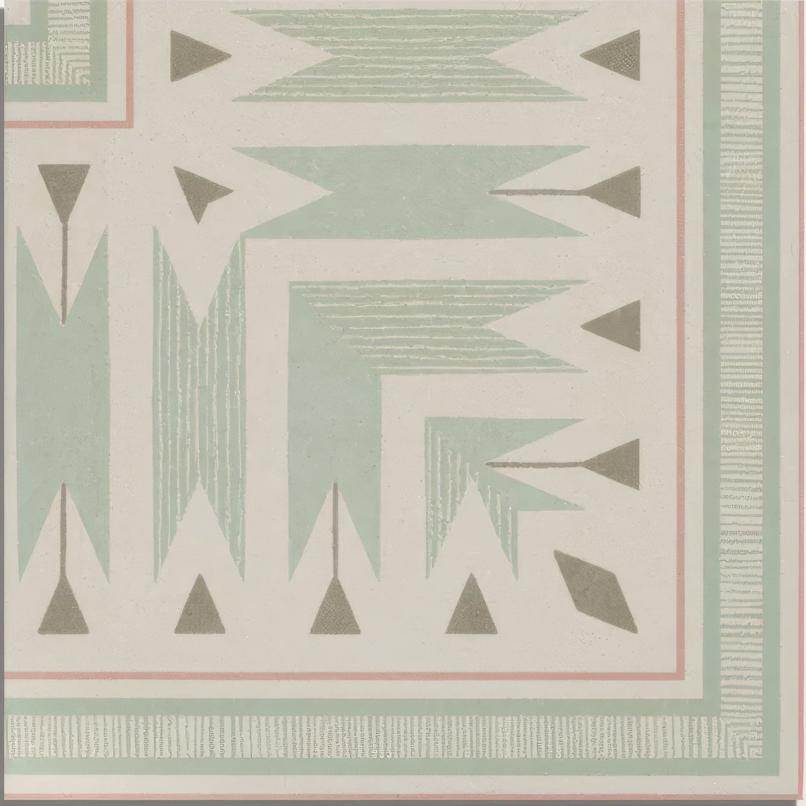 Aventuras Ziggy Corner Olive Porcelain Wall & Floor Tile 15x15cm – detail view 9