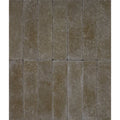Reform composite stone tumbled khaki dark gray rectangular stone tiles with textured natural finish