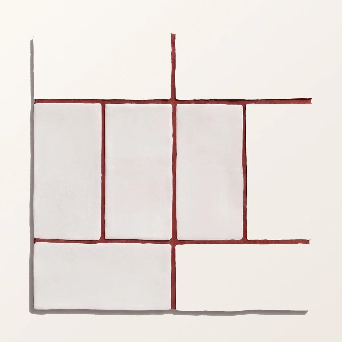 Ca'Pietra Resin-Cement Grout in Venetian Red, shade No.42, a matt venetian red coloured tile grout
